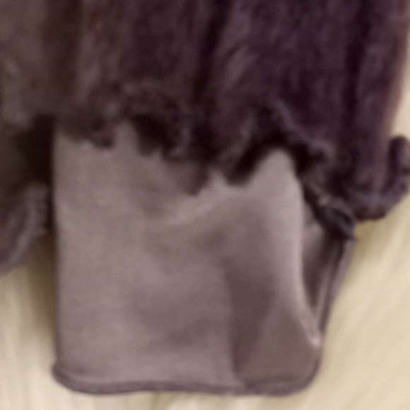 VTG- Poleci Purple Faux Fur Turtleneck Sweater⦠- Picture 10 of 11
